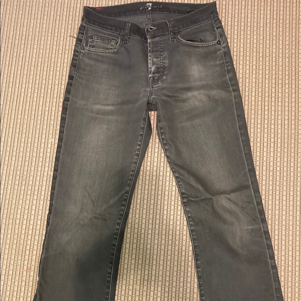 7 For All Mankind Flare Button up  color size 28